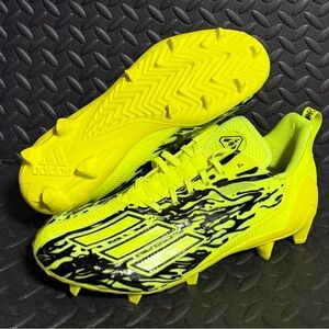 Adidas Adizero 12.0 Poison‎ Solar Yellow Football Cleats Mens Sizes
